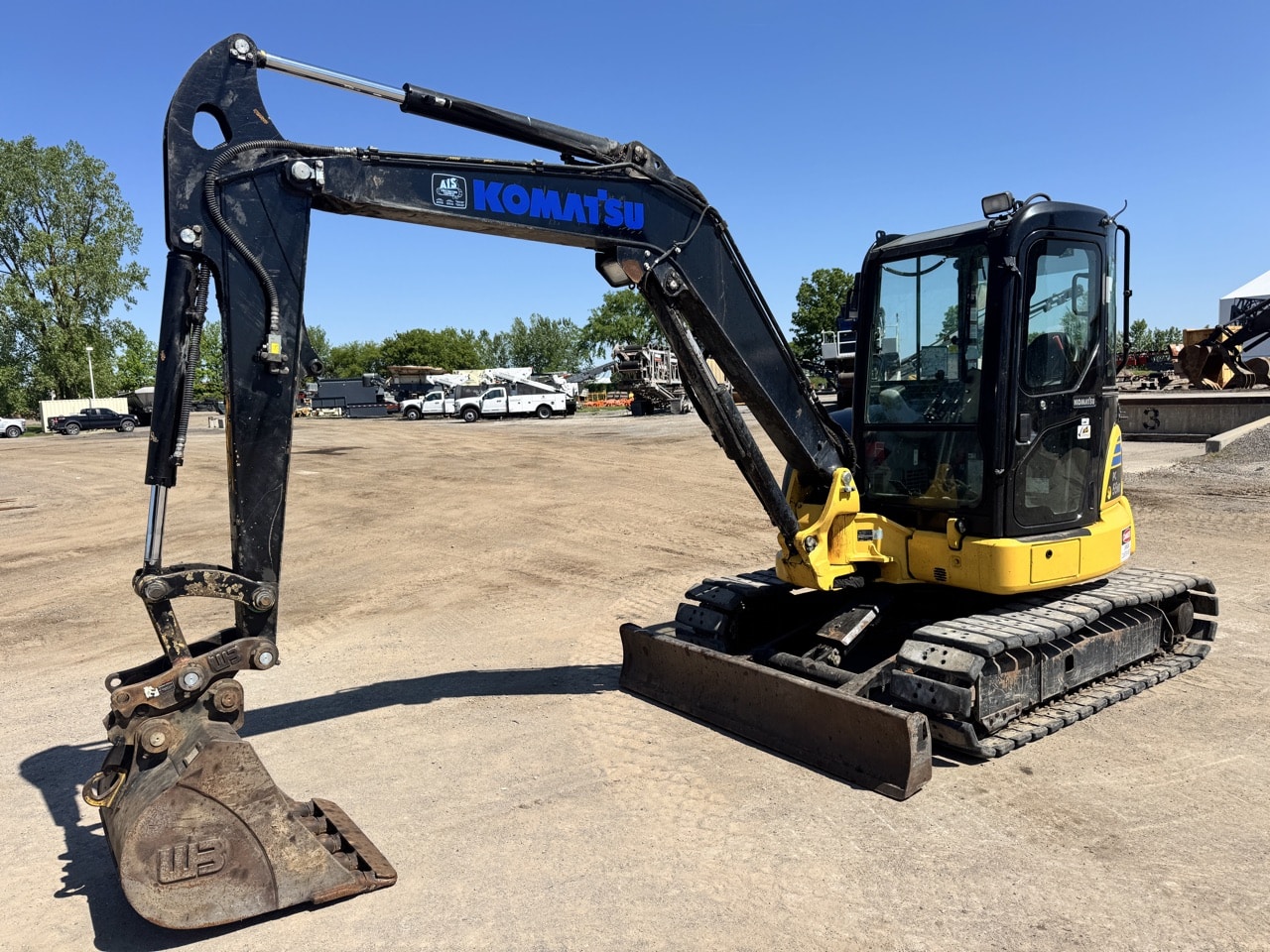 Photo of a 2015 Komatsu PC55MR-5