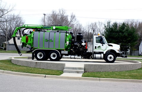 Hi-Vac water truck